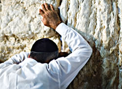 Praying at the Western Wall