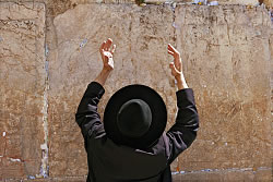 Praying at the Western Wall