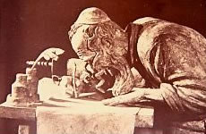 Model of Hebrew scribe